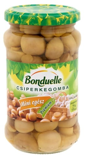 Bonduelle egész gomba mini üveges (280 g)