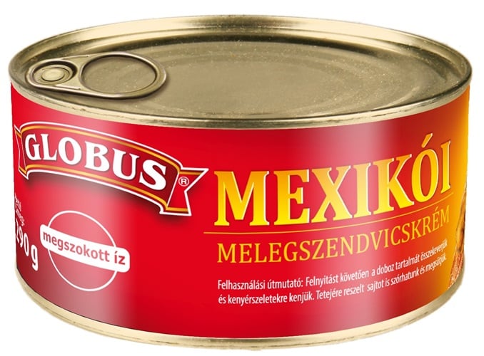 Globus melegszendvics krém mexikói