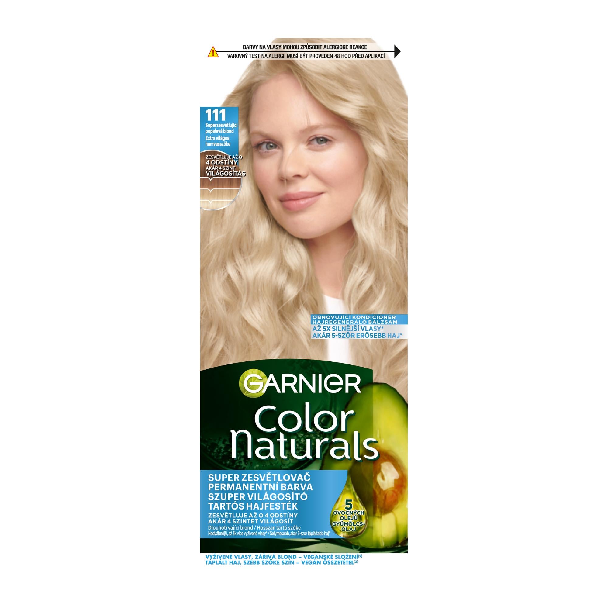 Garnier Color Naturals Tartós hajfesték 111 Extra világos hamvasszőke