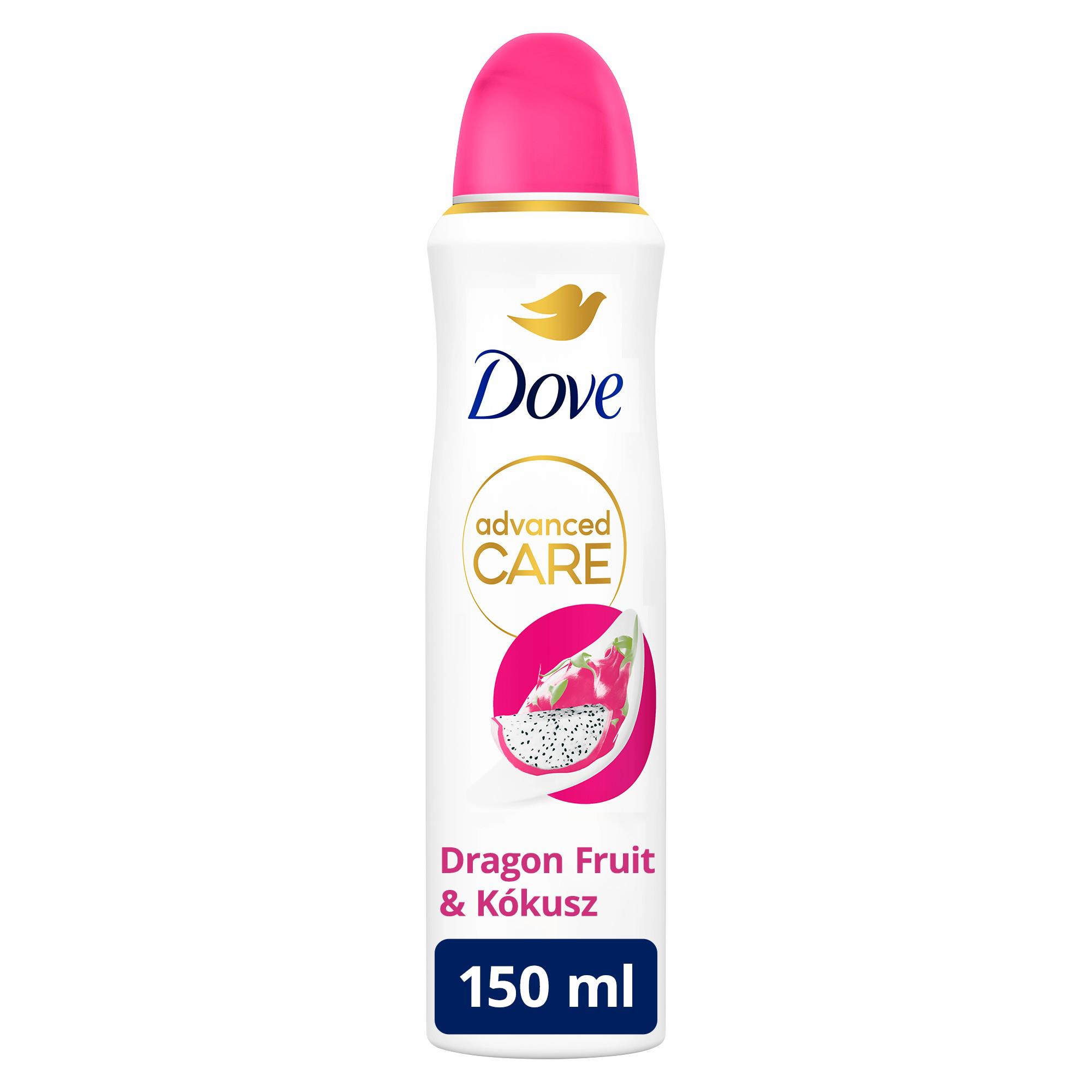 Dove Advanced Care Go Fresh Sárkánygyümölcs és Kókuszkrém illatú izzadásgátló dezodor, 150ml