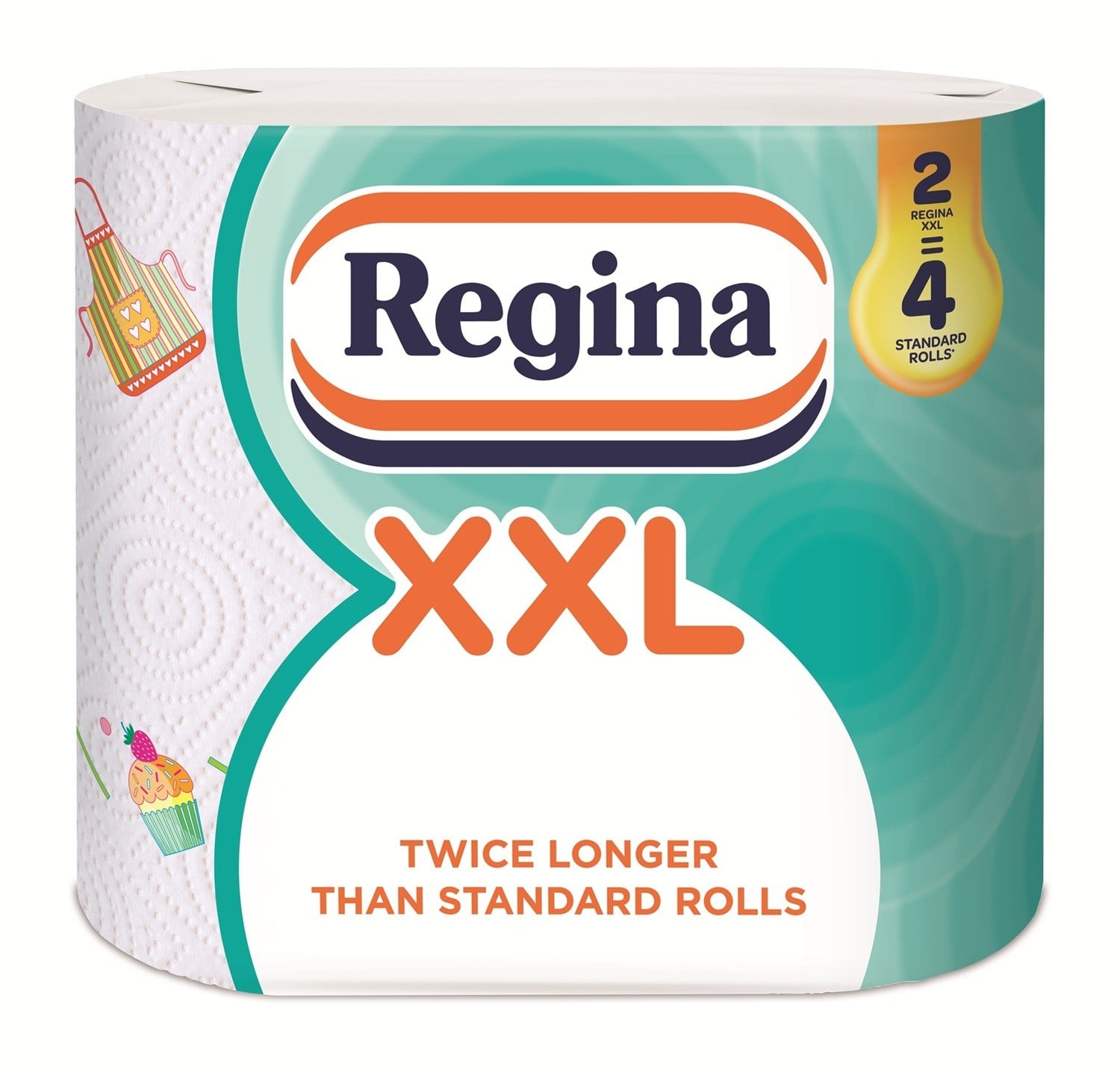 Regina XXL 2 tekercses, 2 rétegű, mintás papírtörlő