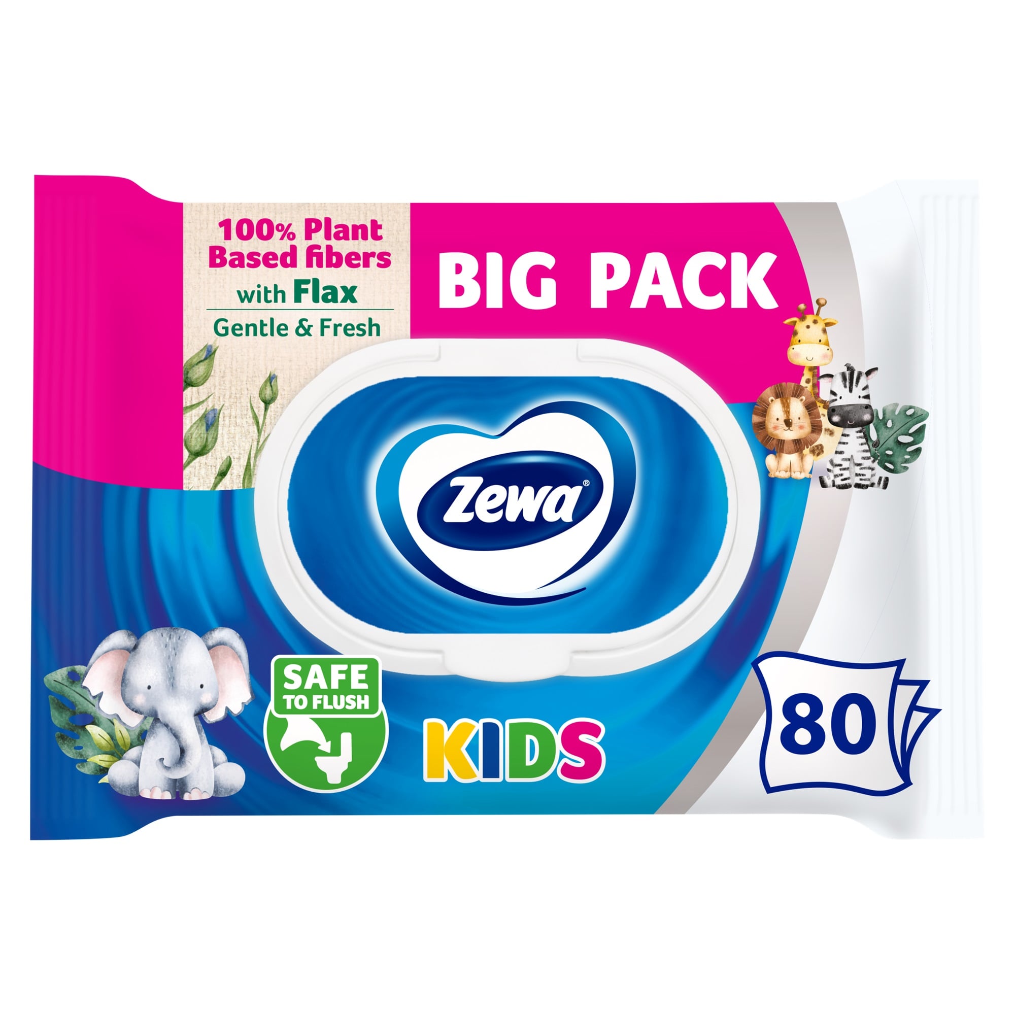 Zewa Kids Bigpack nedves toalettpapír