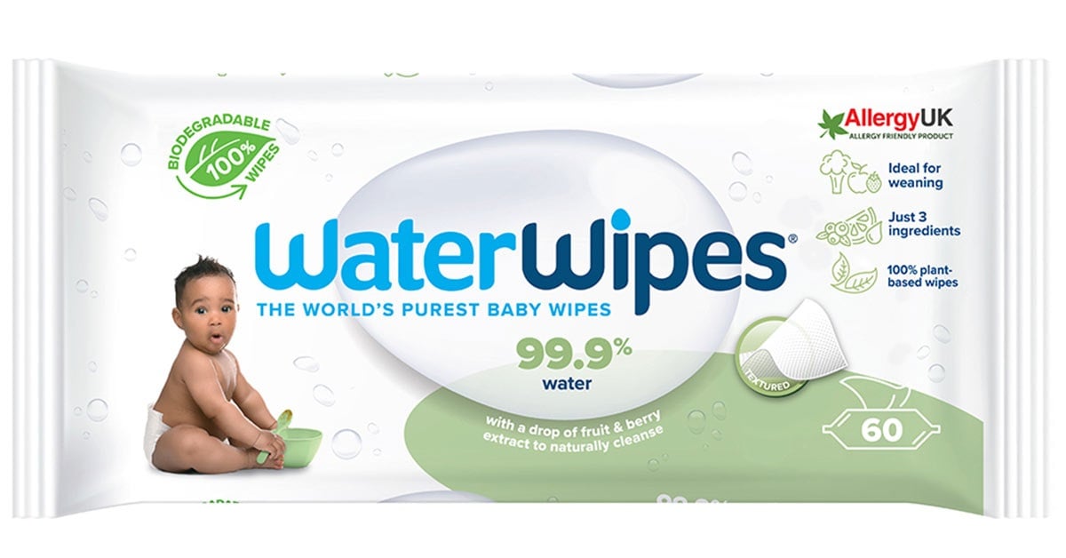 WaterWipes Biodegradable Szappanbogyó Nedves Törlőkendő Alap Csomag