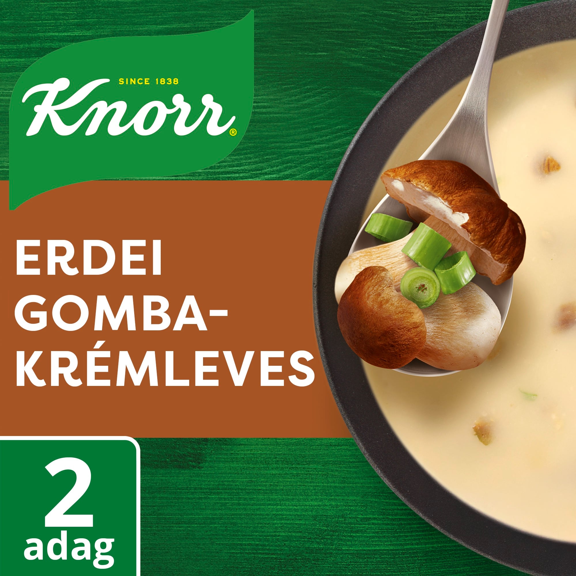 Knorr Erdei Gombakrémleves
