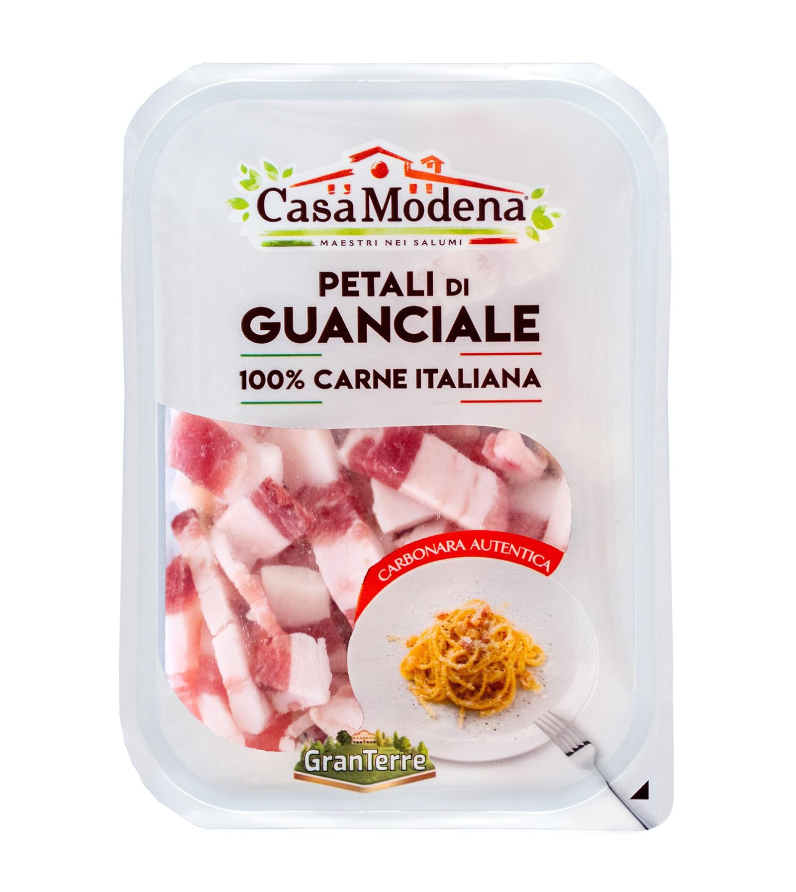 Guanciale - Érlelt eredeti olasz tokaszalonna kockázott 100g