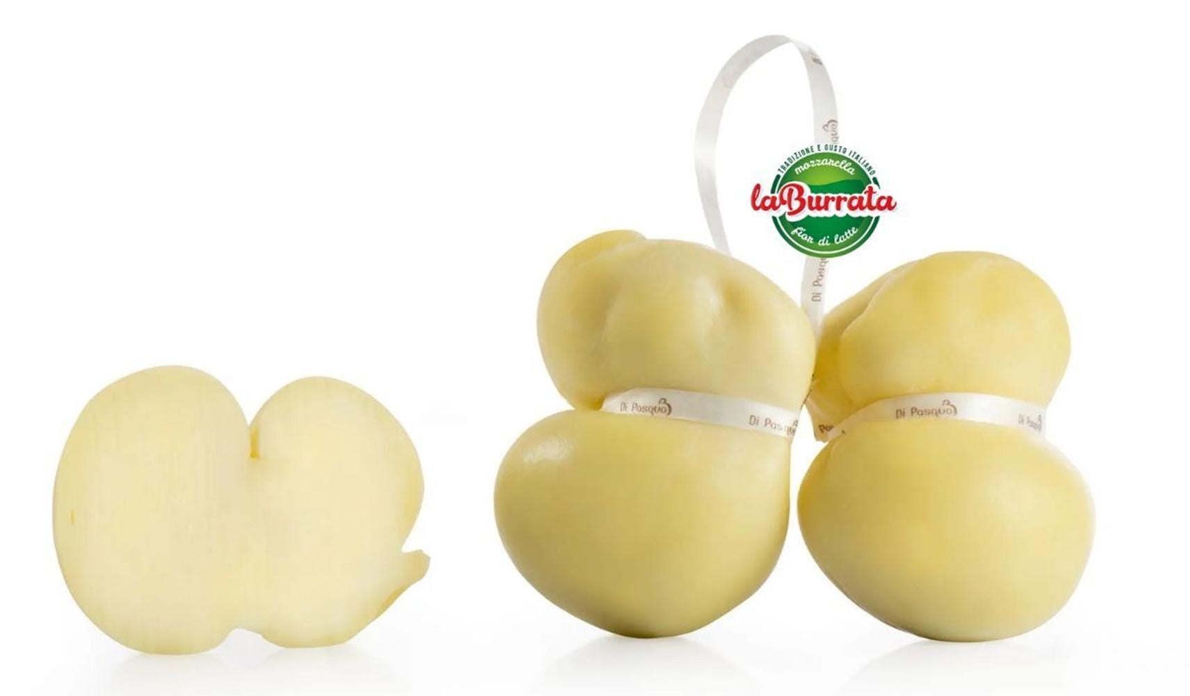 La Burrata Friss scamorza - zsíros, gyúrt lágy sajt