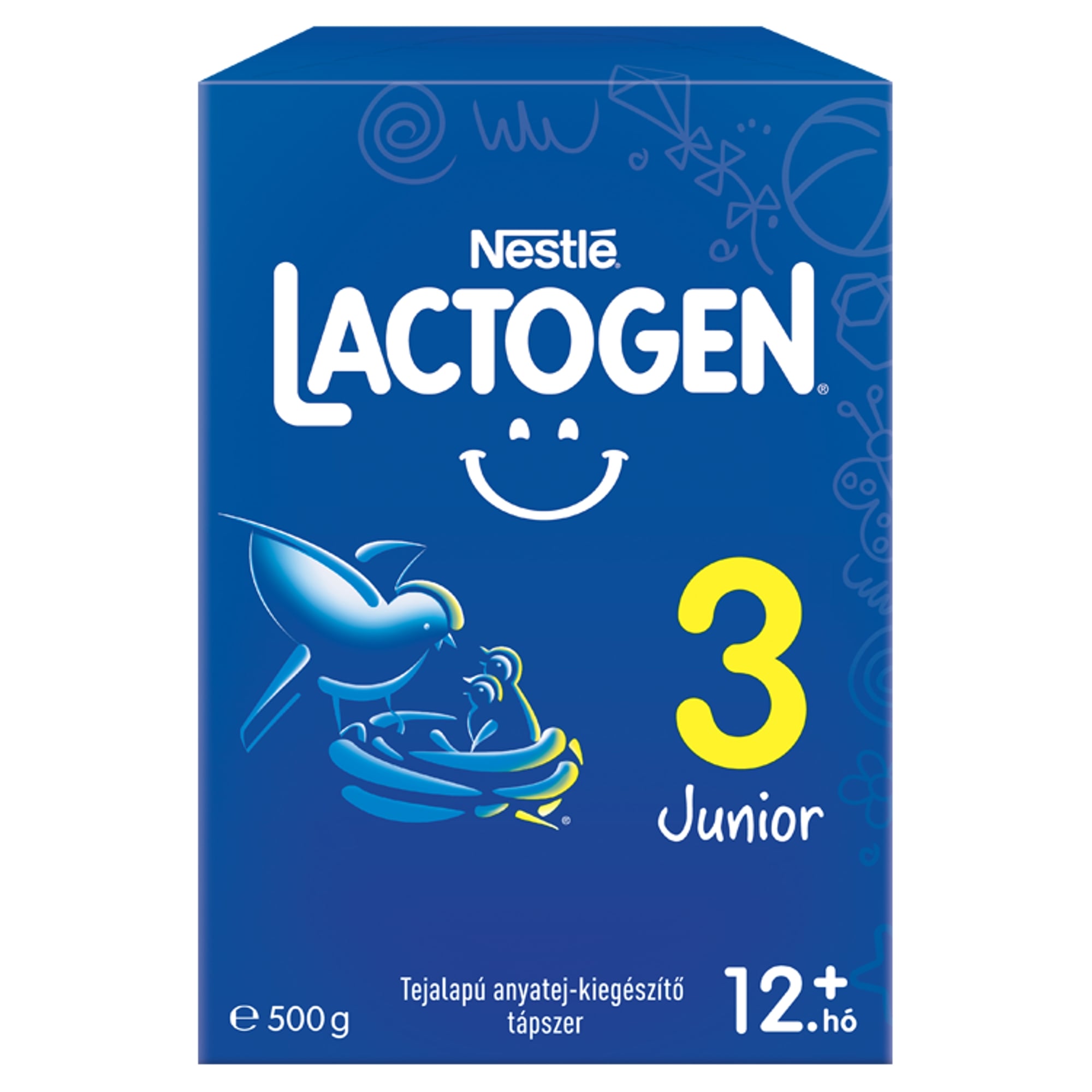 Lactogen 3 Junior Tejalapú anyatej-kiegészítő tápszer 12 hónapos kortól  500 g