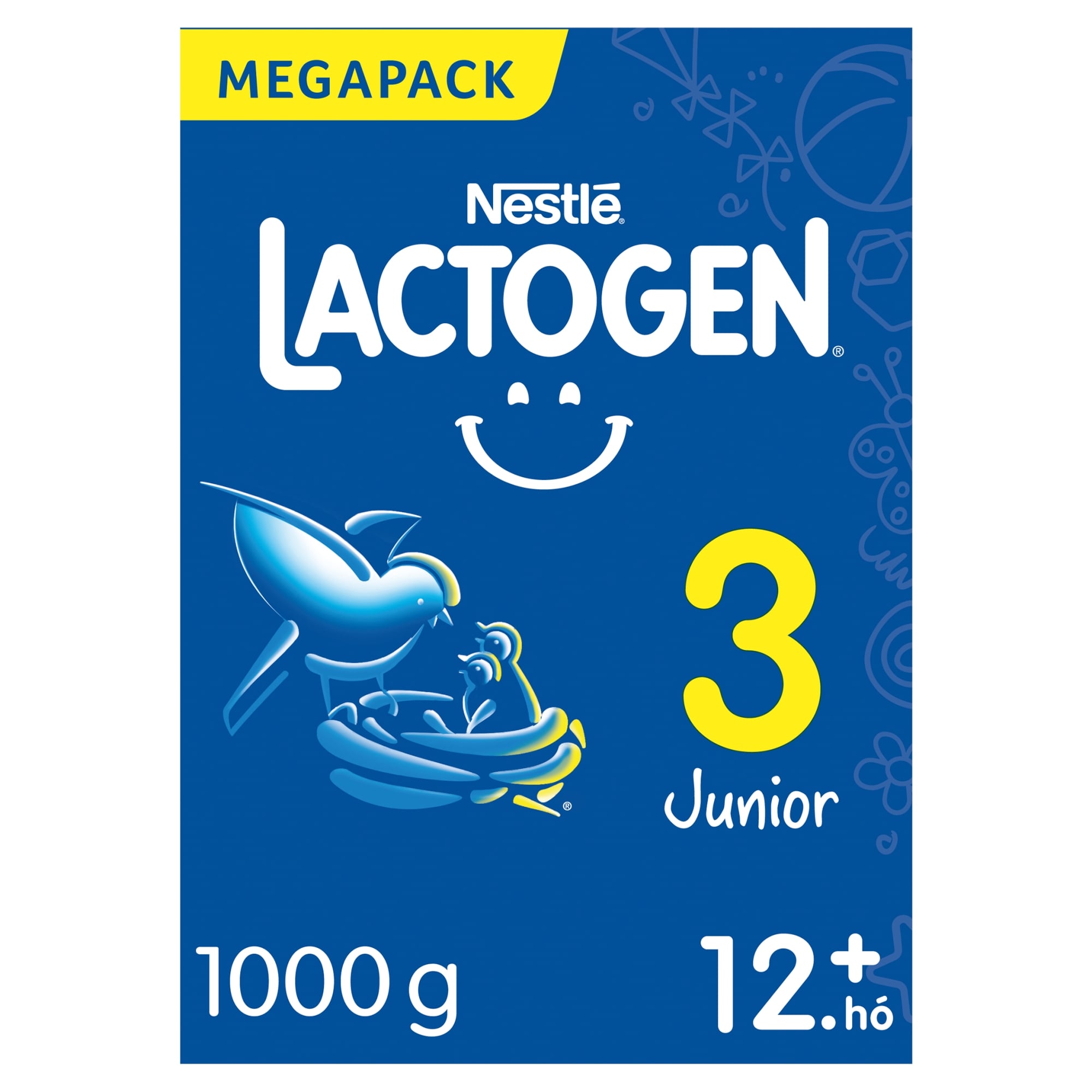 Lactogen 3 Junior Tejalapú anyatej-kiegészítő tápszer 12 hónapos kortól 1000 g