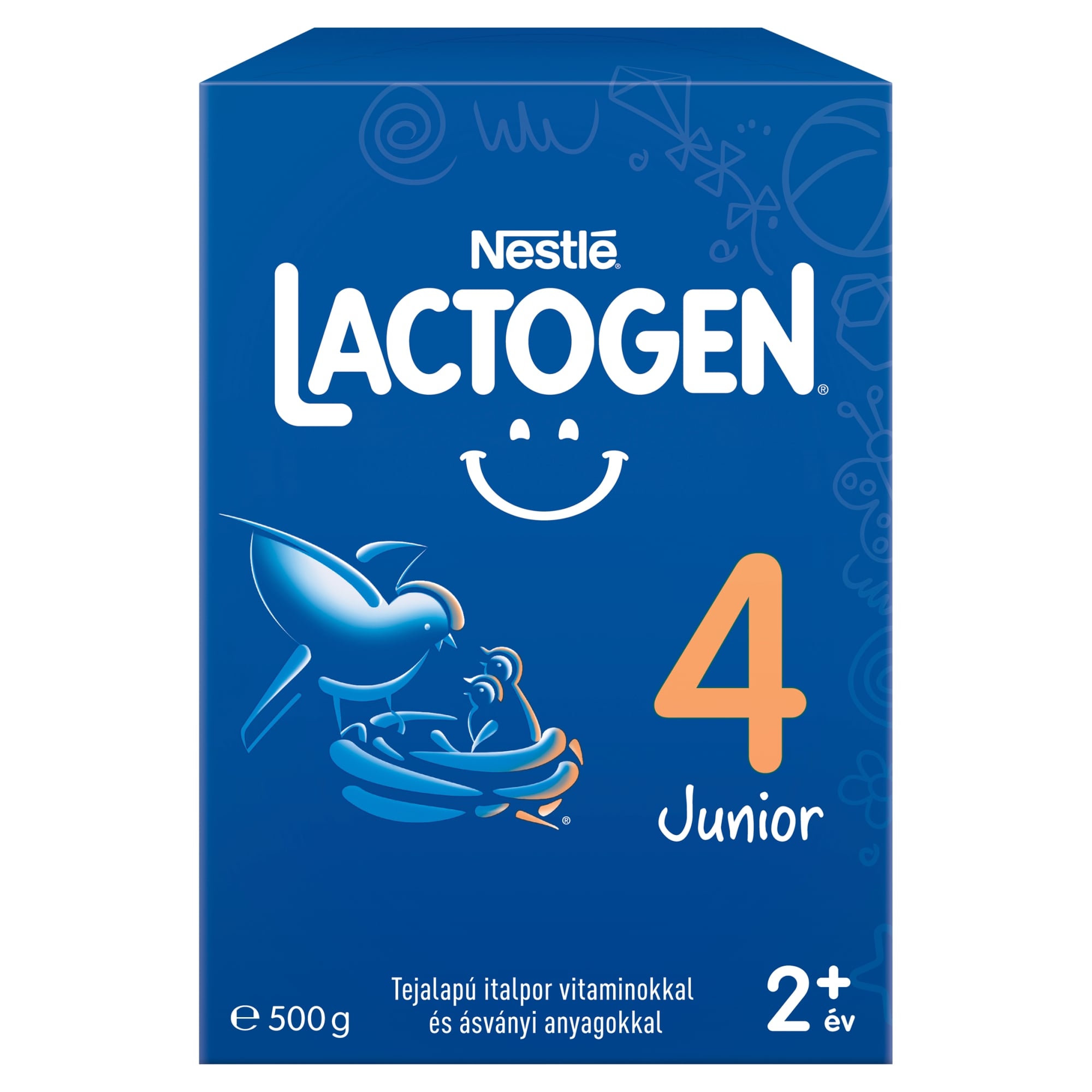 Lactogen 4 Junior Tejalapú italpor vitaminokkal és ásványi anyagokkal  24 hónapos kortól 500 g
