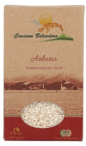 Cascina Belvedere Riso superfino Arborio rizs