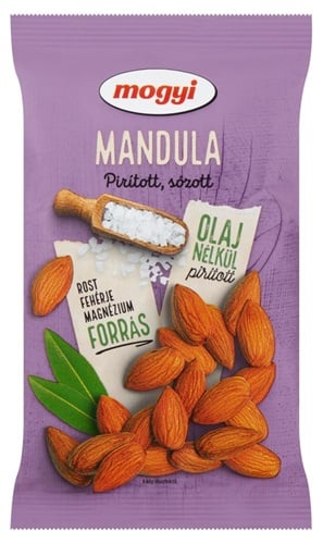 Mogyi pirított, sós mandula