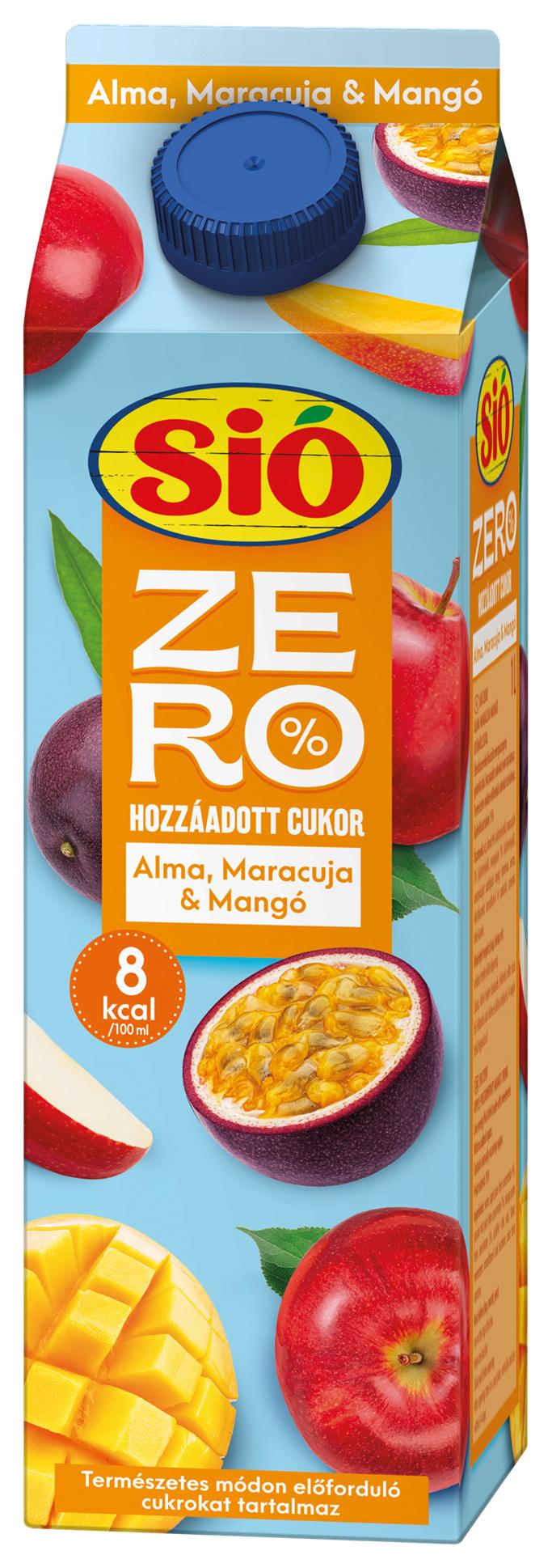 SIÓ ZERO Alma - Maracuja - Mangó gyümölcsital