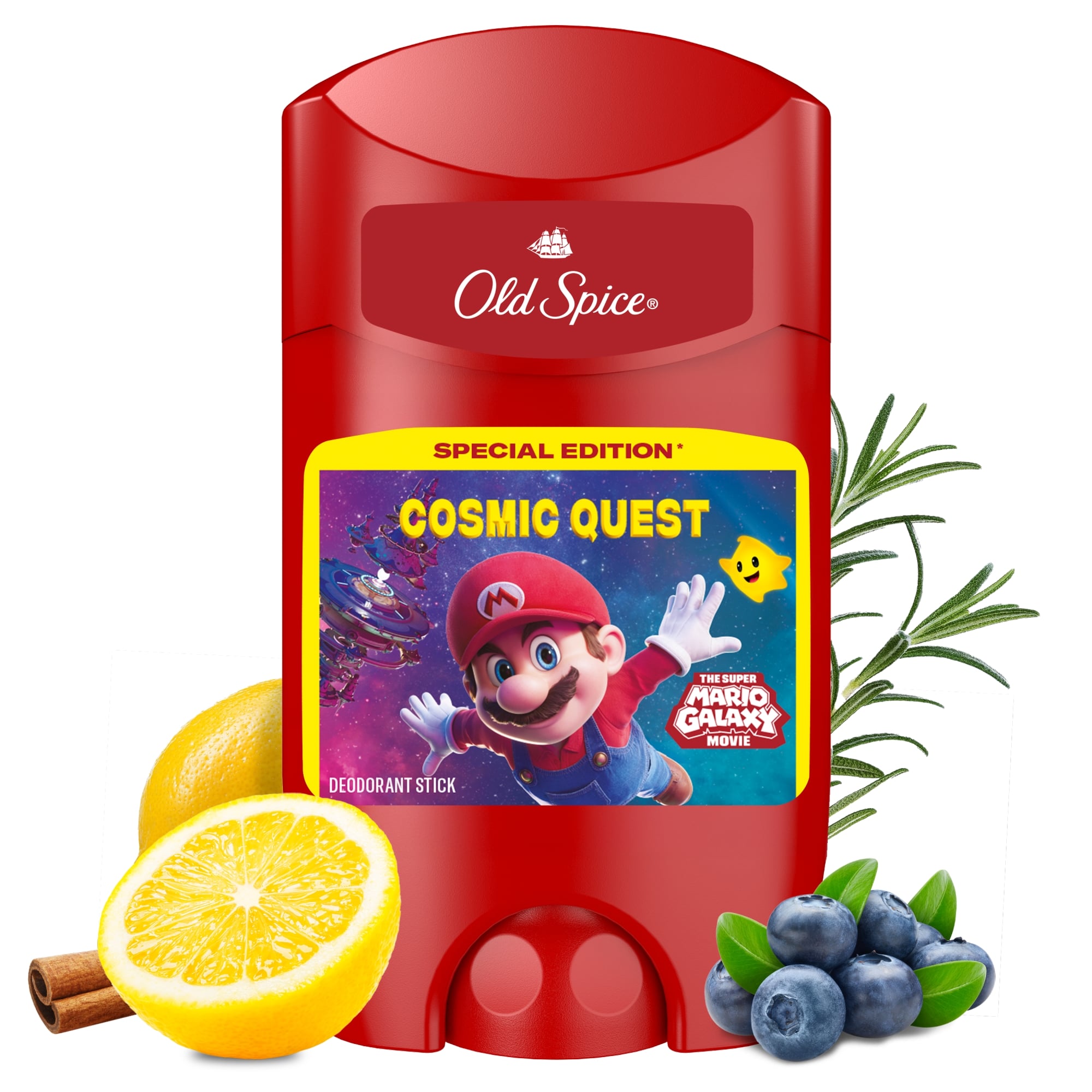 Old Spice Bearglove Deo Stift, Super Mario Edition, 65 ml