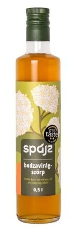 Spájz Bodzavirágszörp