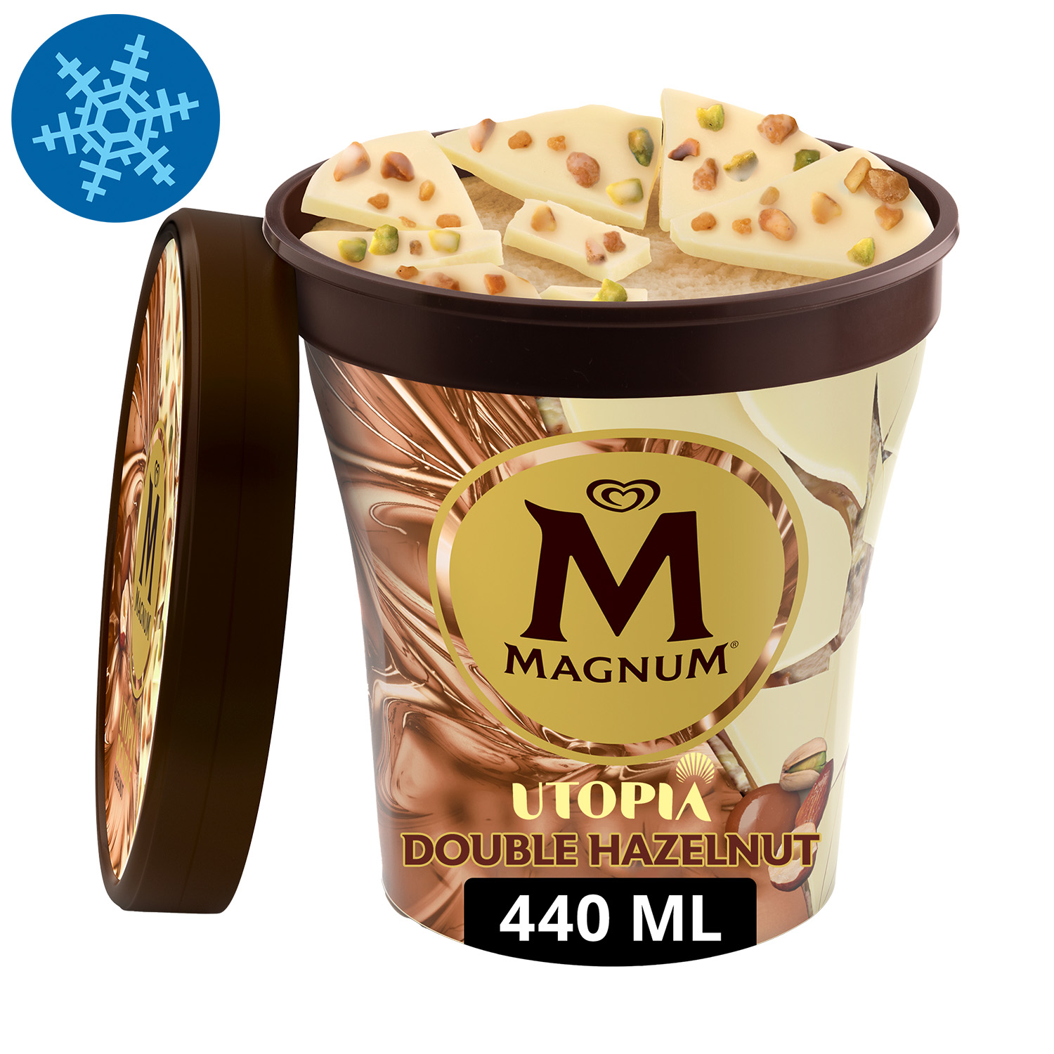 Magnum Poharas Jégkrém Dupla Mogyoró 440ml