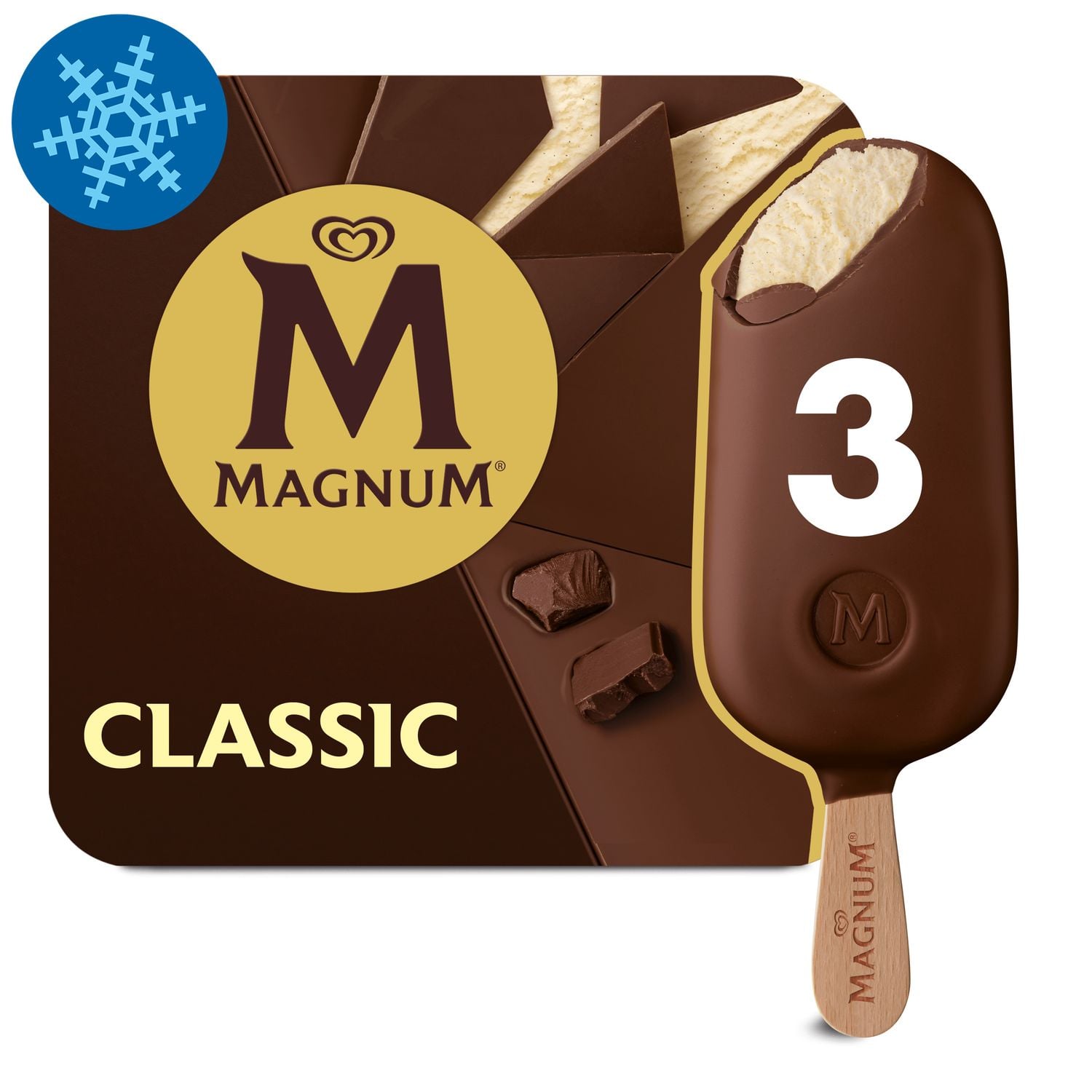 Magnum Pálcikás Jégkrém Klasszik 3x100ml