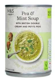 Marks & Spencer ​Zöldborsó leves mentával