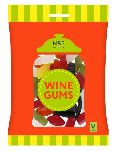 Marks & Spencer Gyümölcsös gumicukor