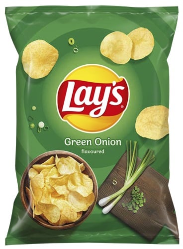 Lay's Zöldhagymás ízű burgonyachips