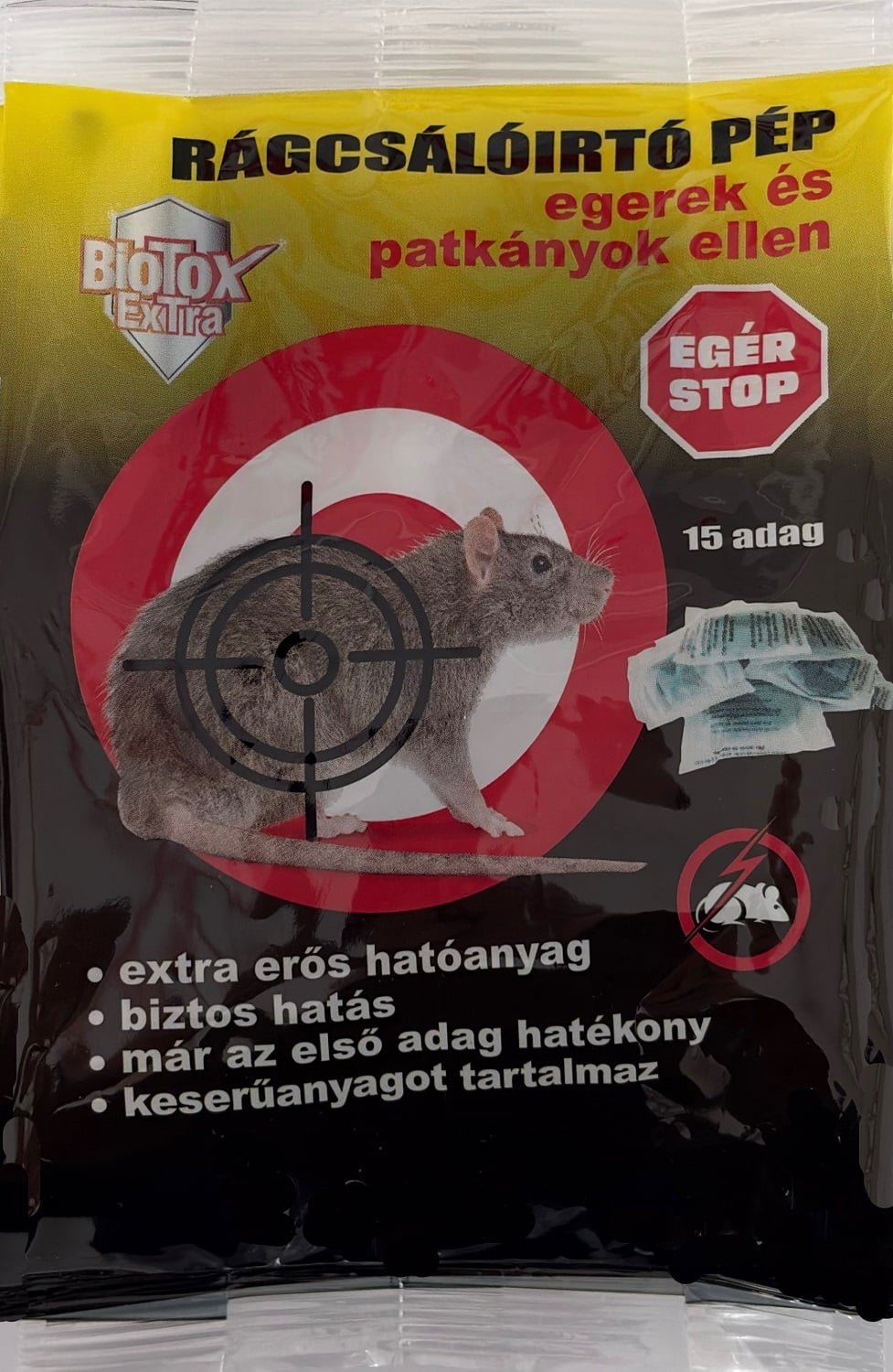 Biotox Extra Rágcsálóirtó pép