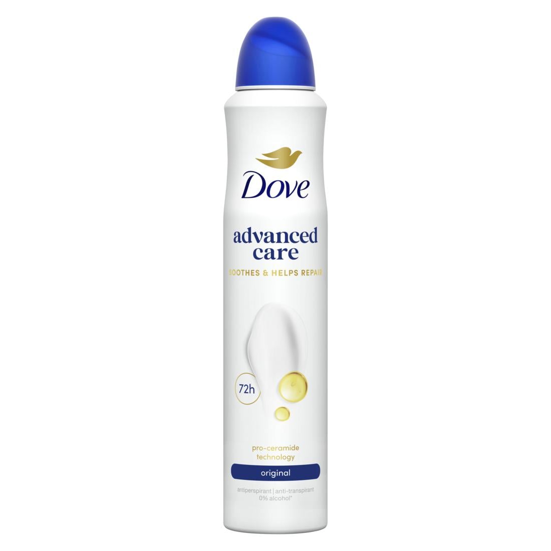 Dove Original női izzadásgátló dezodor, 200 ml