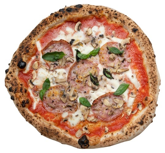 Nápolyi MOTO Salúmi Pizza