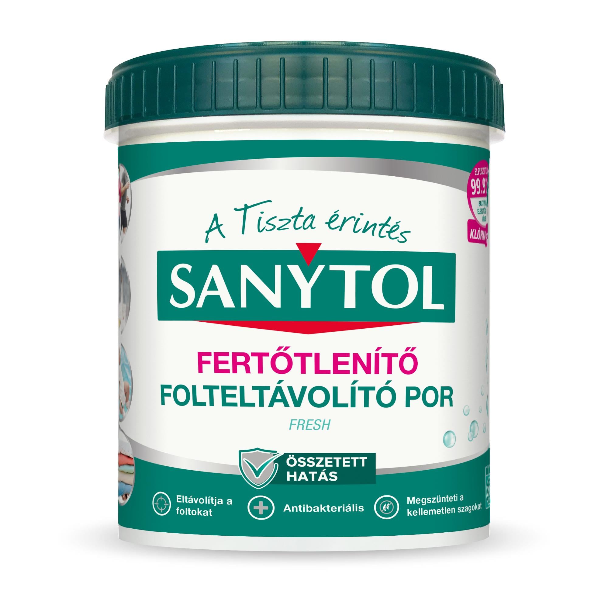 Sanytol fertőtlenítő folteltávolító por