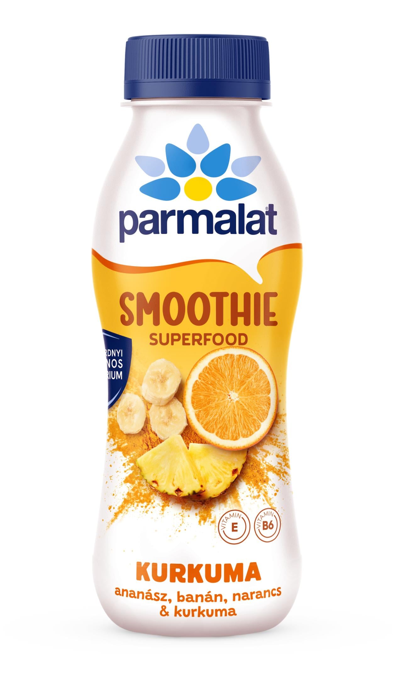 Parmalat Smoothie Kurkuma, ananász, banán, narancs
