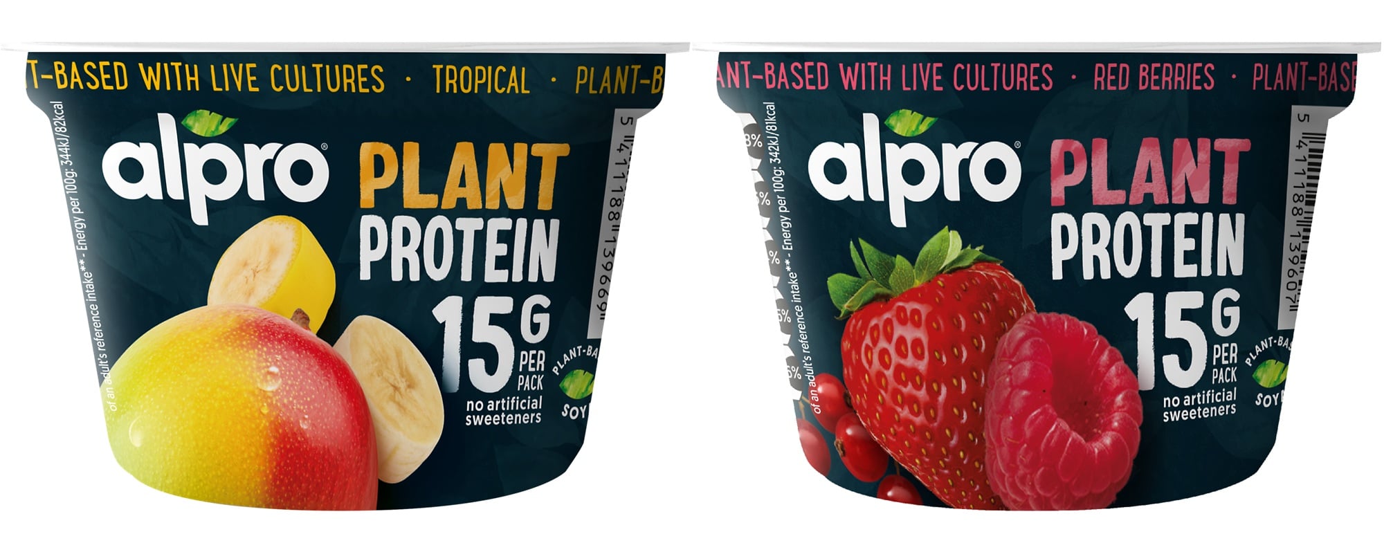 Alpro proteines szójagurt többféle ízben