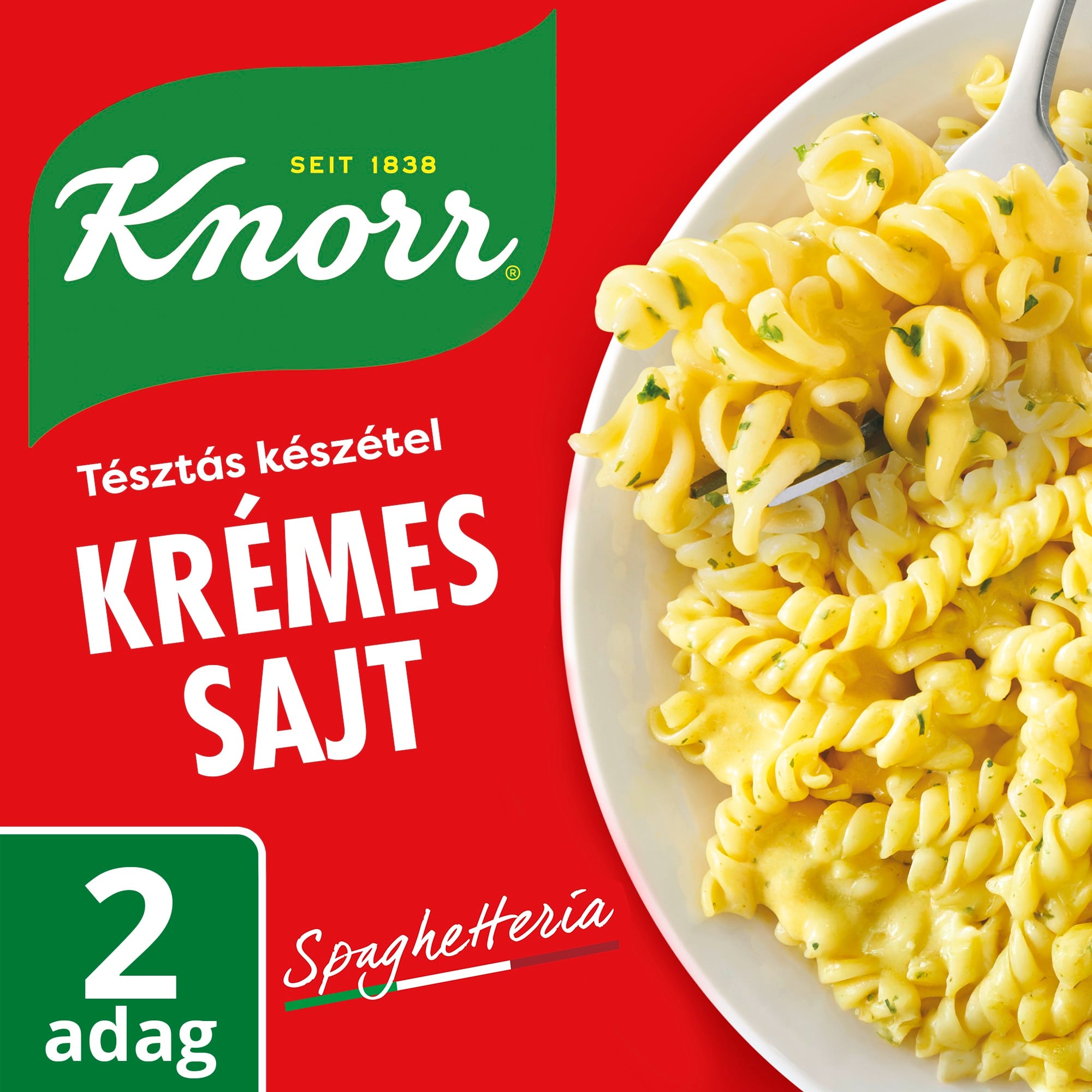 KNORR Tésztás készétel Krémes sajt