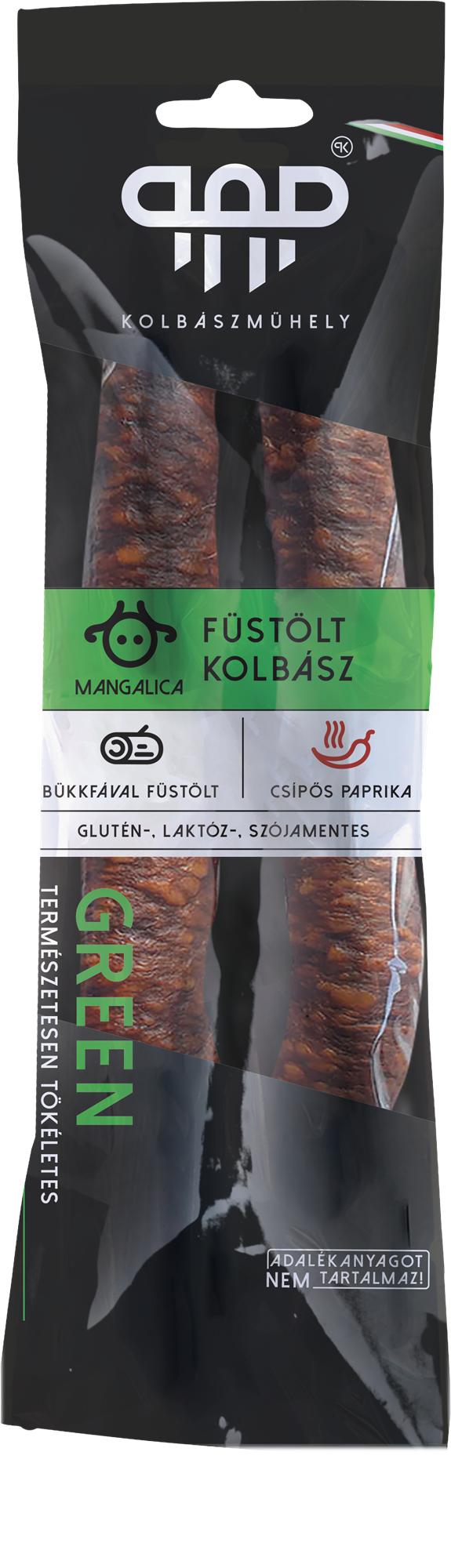 Pap Kolbászműhely, Green mangalica csípős füstölt kolbász