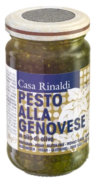 Casa Rinaldi Genovai pesto olívaolajjal