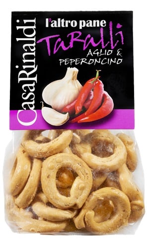 Casa Rinaldi  Fokhagymás és chilis taralli