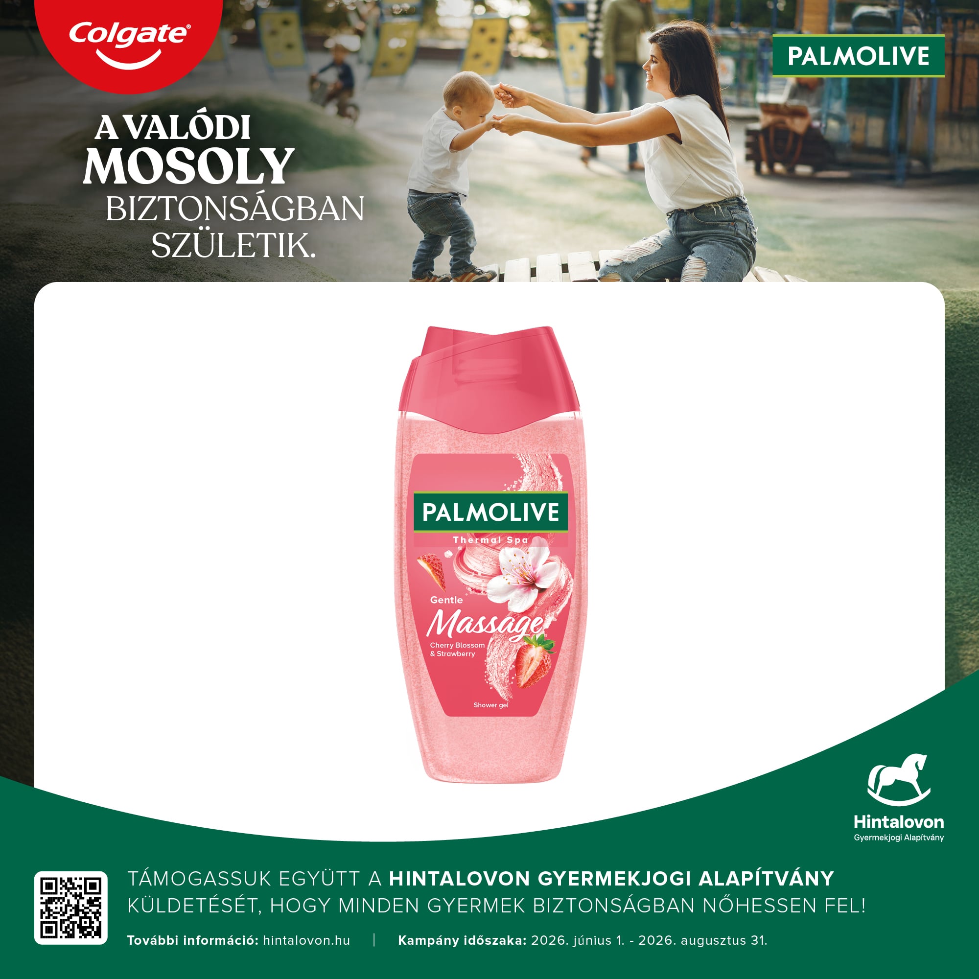 Palmolive Thermal Spa Gentle Massage tusfürdő