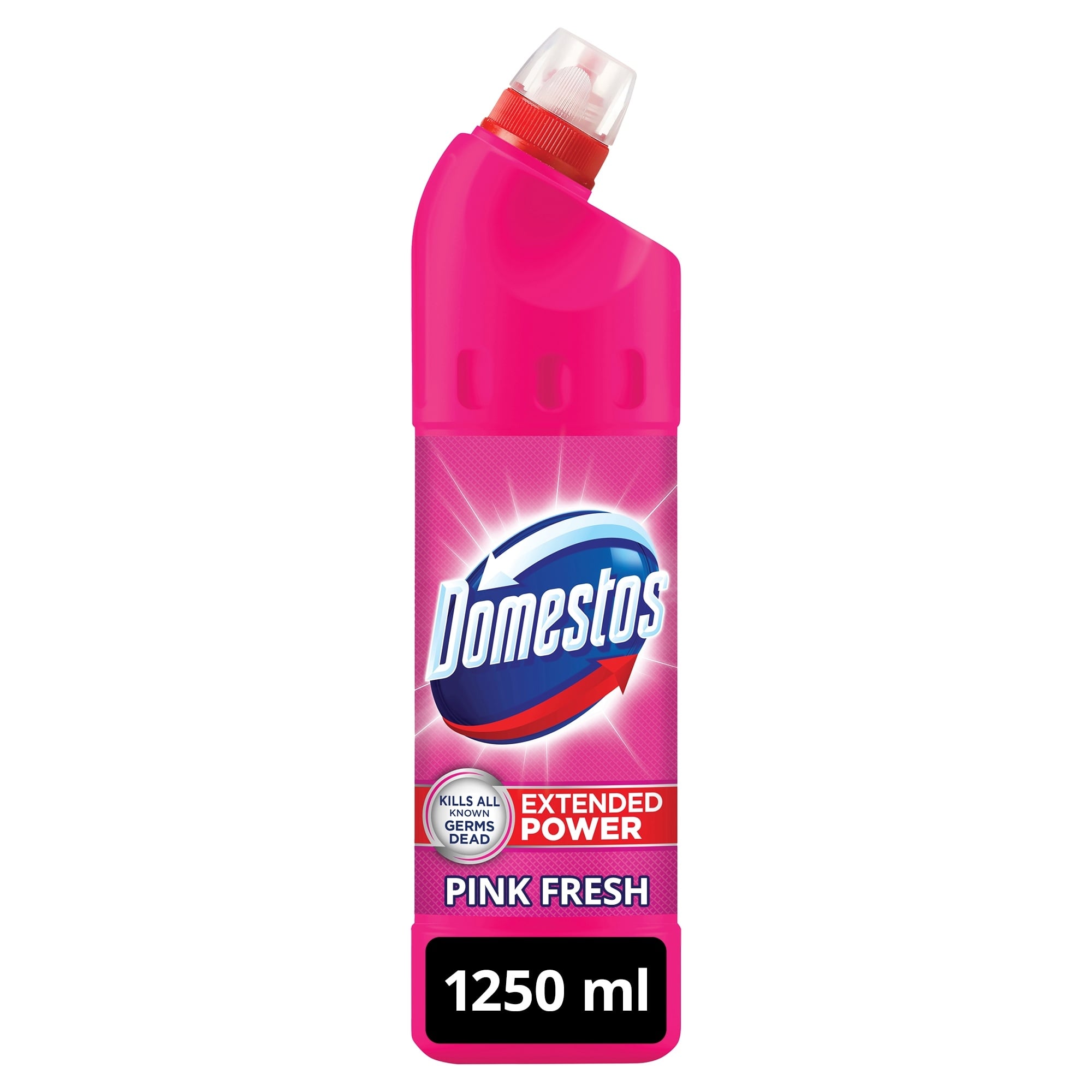 Domestos Extended Power Pink Fresh fertőtlenítő hatású folyékony tisztítószer, 1250 ml