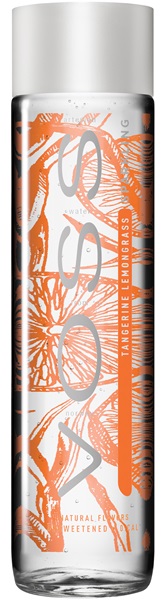 VOSS Mandarin-Citromfű ízesítésű szén-dioxiddal dúsított természetes ásványvíz