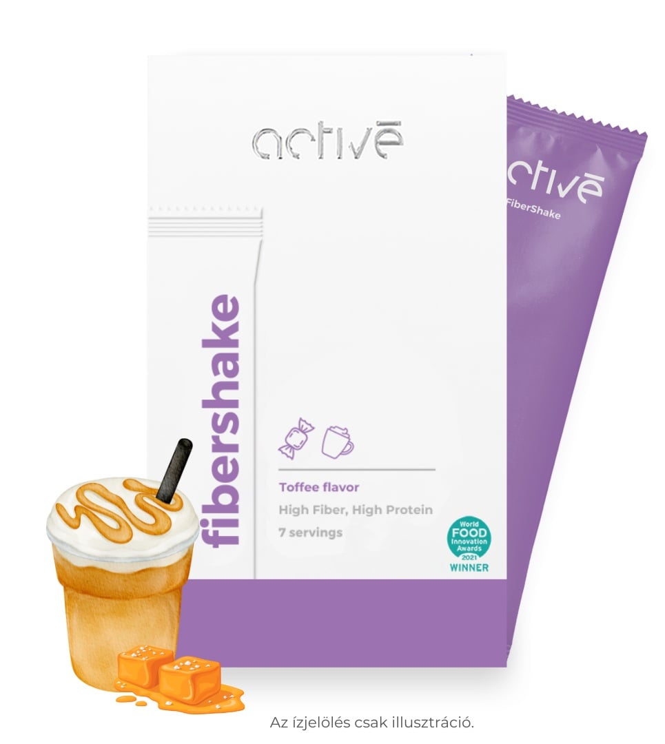 activé FiberShake® tejkaramella ízű rost shake