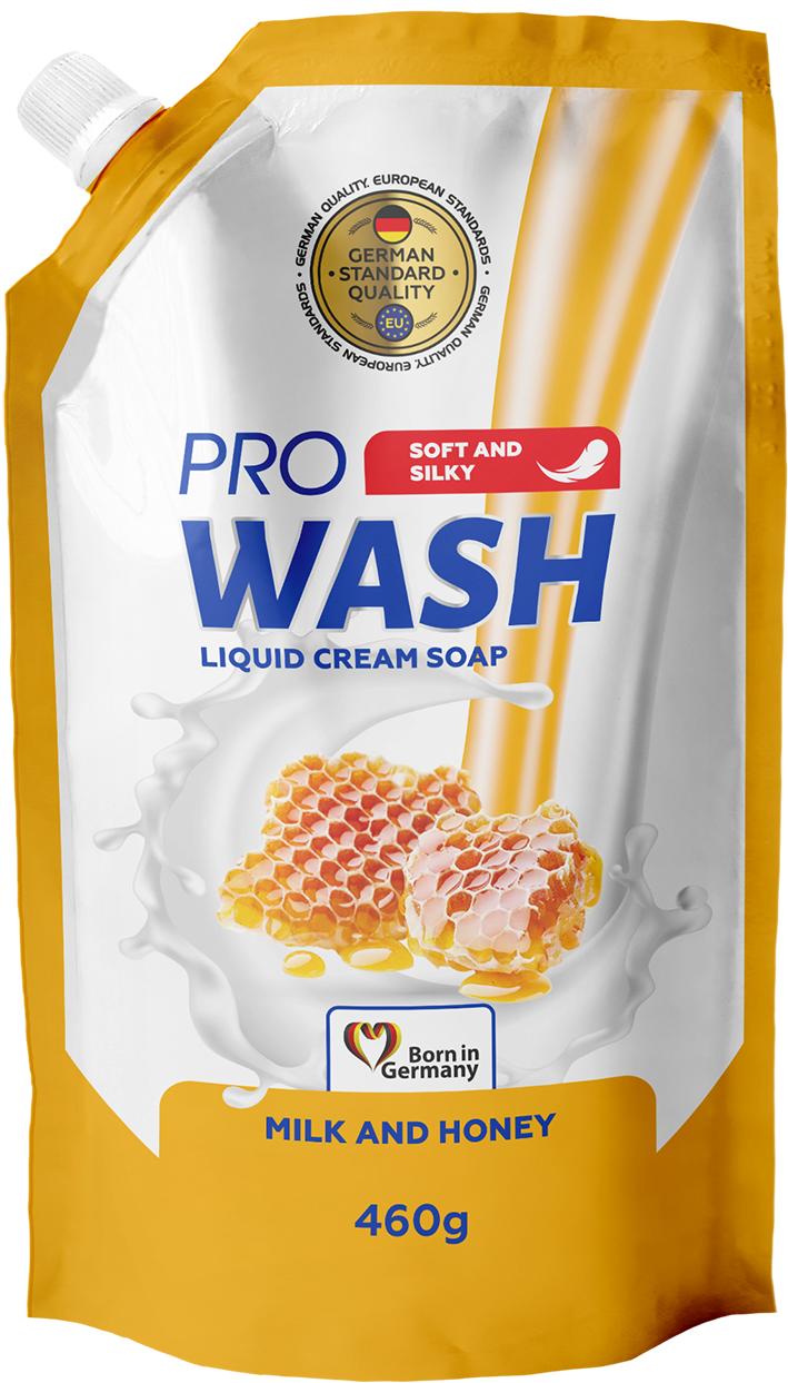 PRO WASH folyékony szappan utántöltő, Milk & Honey