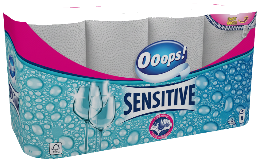 Ooops! Sensitive papírtörlő