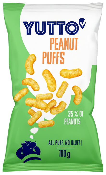 Yutto - Földimogyorós kukorica snack