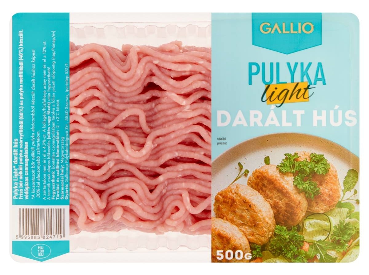 Gallio pulyka light darálthús