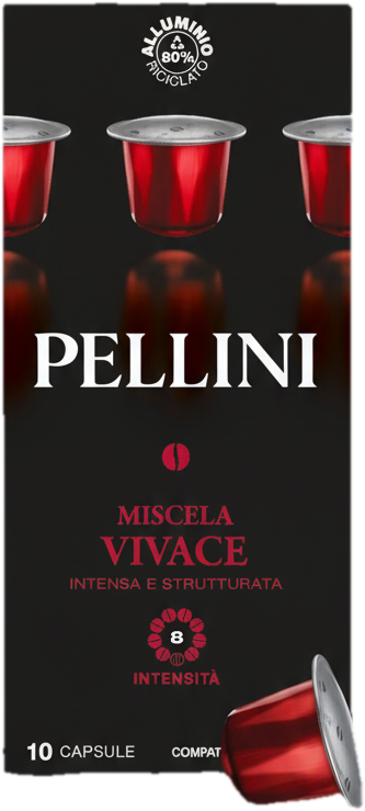 PELLINI Vivace Nespresso kompatibilis aluminium kávékapszula