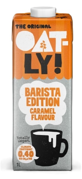 Oatly Karamellás barista zabital