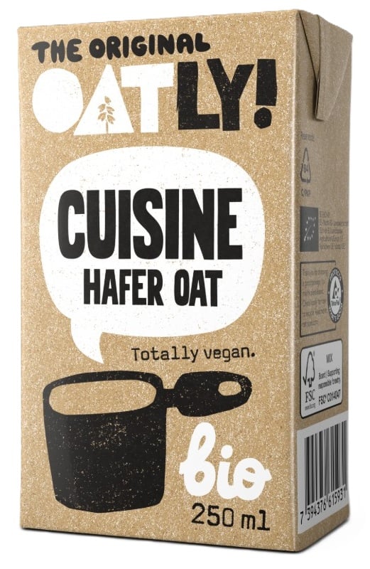 Oatly BIO Cuisine zabalapú főzőkrém