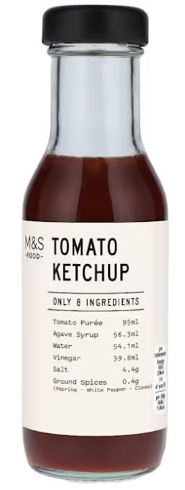 Marks & Spencer Ketchup agávésziruppal