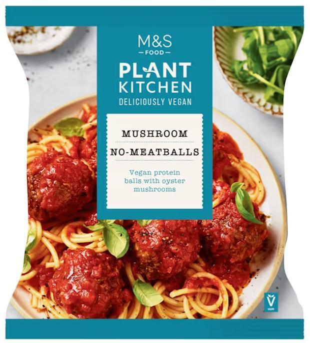 Marks & Spencer Plant Kitchen Vegán gombás húsgolyók
