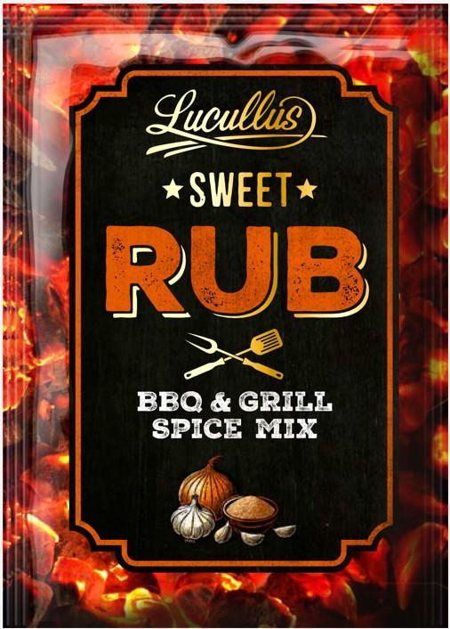 Lucullus RUB BBQ & Grill Fűszerkeverék SWEET