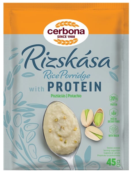 Cerbona Pisztáciás rizskása proteinnel
