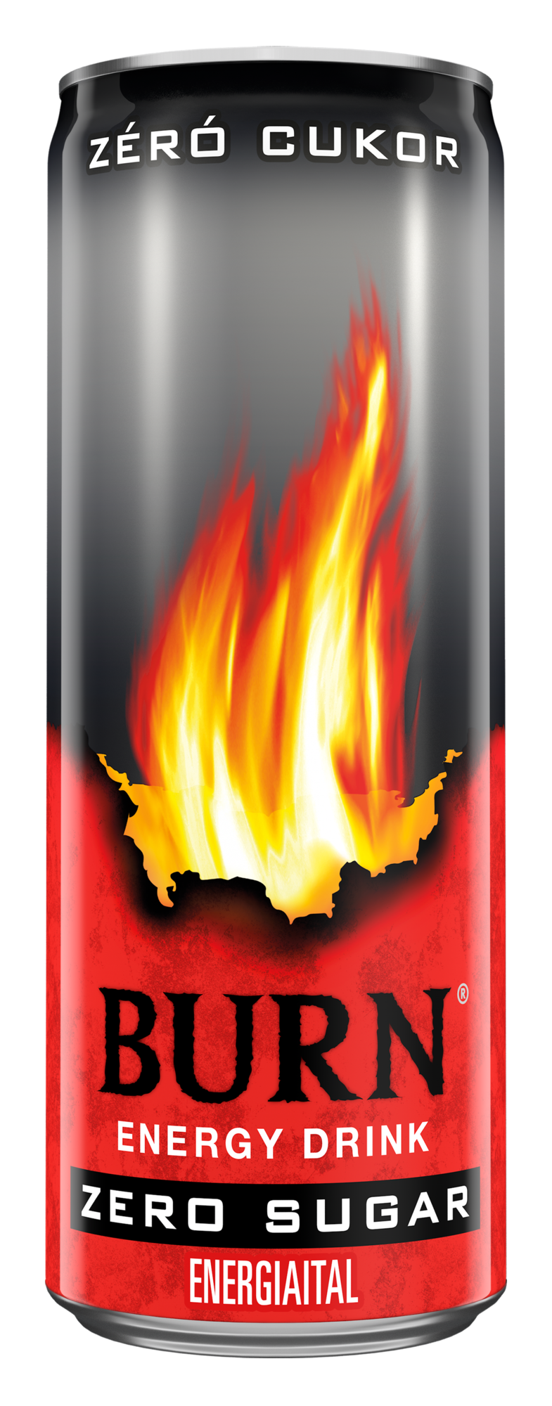 Burn Zéró Cukor szénsavas energiaital koffeinnel, inozitollal, B-vitaminokkal