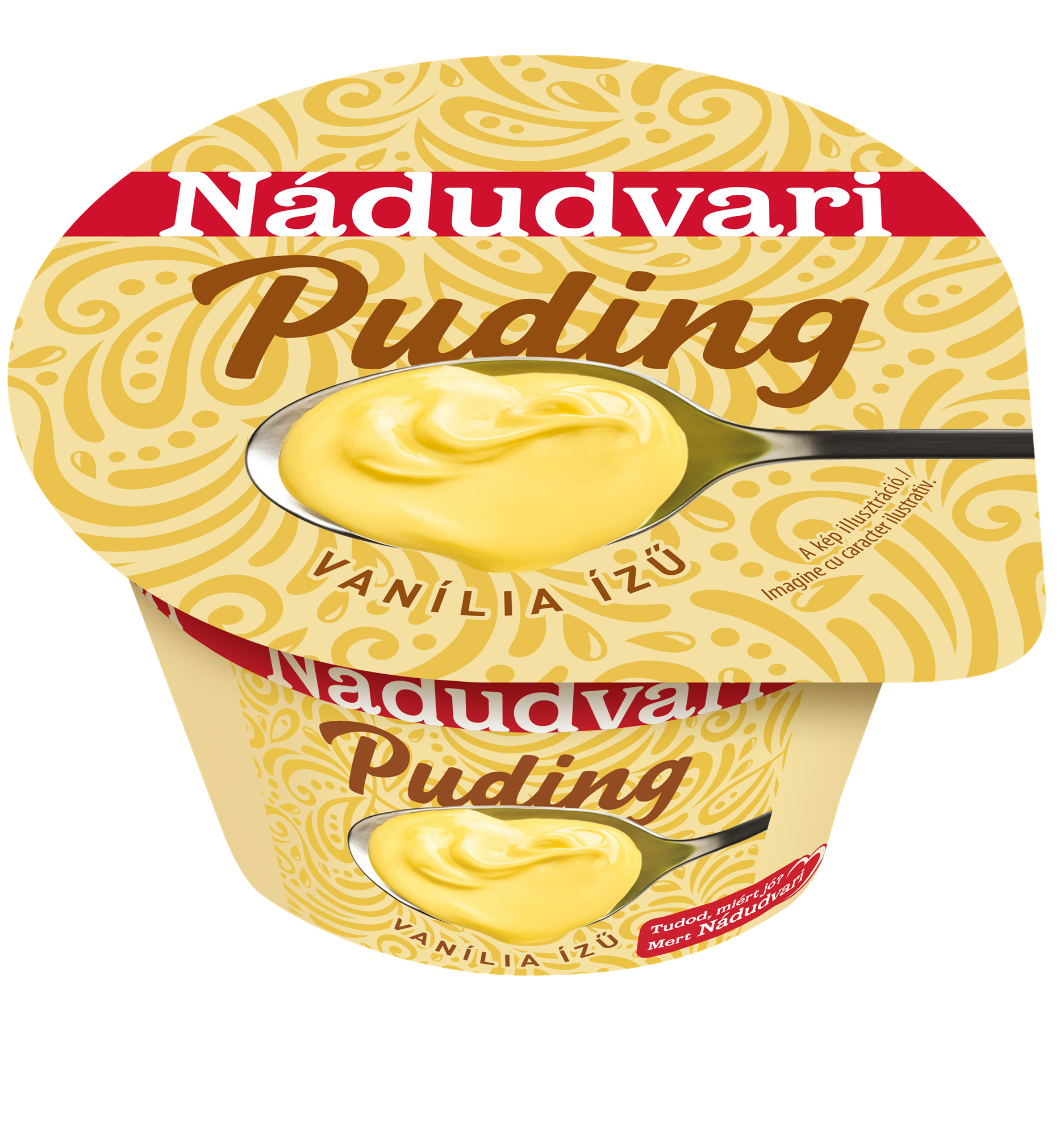Nádudvari vanília ízű puding